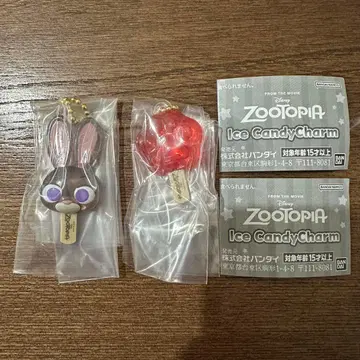 주토피아 아이스캔디 참 키링 아이스캔디 참
