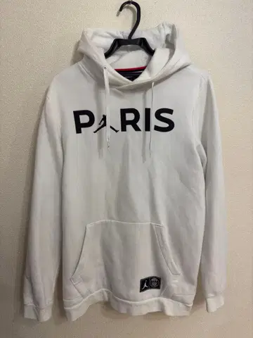 초기 모델 Jordan PSG 콜라보 후드티 M 사이즈 화이트