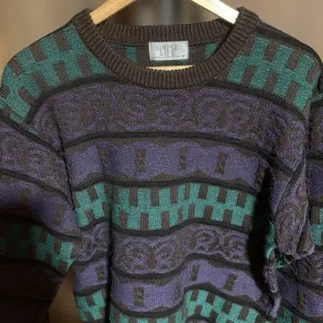 SIMPLELIFE 니트 사이즈 표기 M