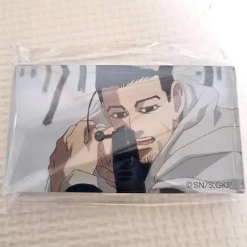 골든 카무이 장면 사진 아크릴 블록 오가타 햐쿠노스케