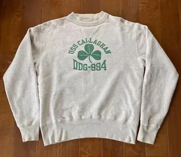 쿠시맨 맨투맨 L 클로버 V 가제트