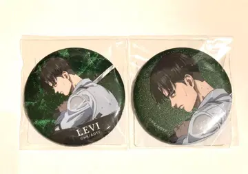 진격의 거인 리바이 싸우는 등 ver. 캔뱃지