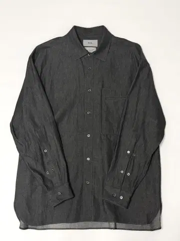 CTHY no. 콜라보 데님 셔츠 그레이 사이즈 2