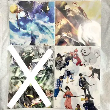 은혼 점페스 애니플렉스 대추첨회 B상 클리어 파일 3종 세트