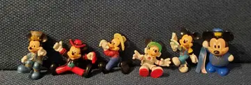 미키마우스 푸치 피규어 6개 세트