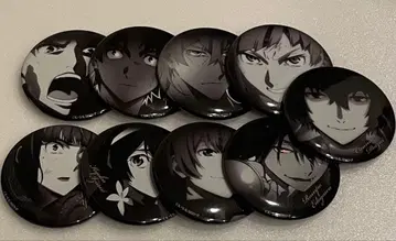 문호 스트레이독스 시크릿 흑백 캔뱃지