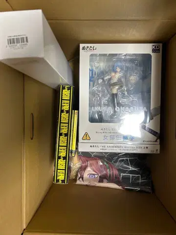 누키타시 The AnimationBlu-ray BOX 상권 피규어 포함