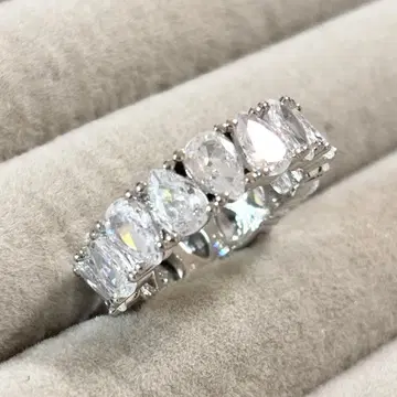 반지 반지 큐빅 지르코니아 주얼리 cz다이아 스와로브스키