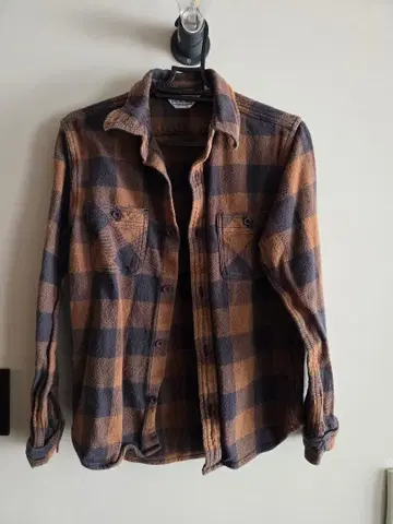 FIVE BROTHER 체크 무늬 플란넬 셔츠