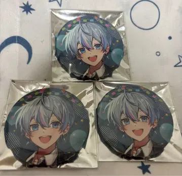 시쿠포니 아마노 코사메 축제 캔뱃지 3개 세트