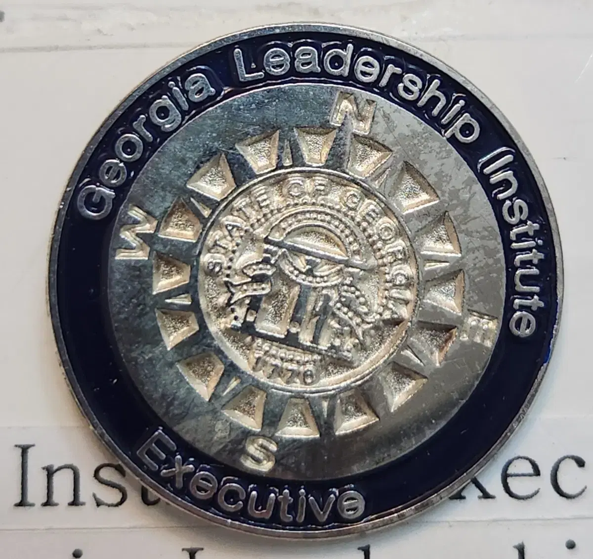 Georgia Leadership Institute 기념 배지