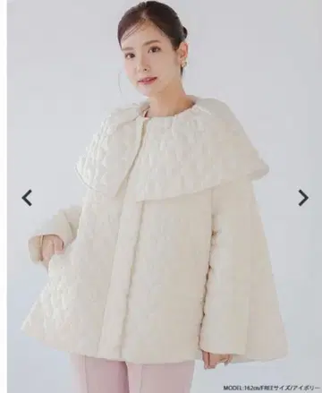 fit more 하트 퀼팅 자켓