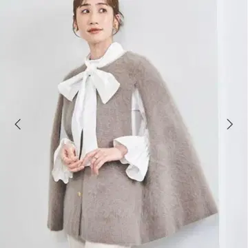 폭스 캐시미어 케이프