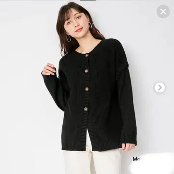 GU 멀티웨이 니트 가디건 블랙 XL