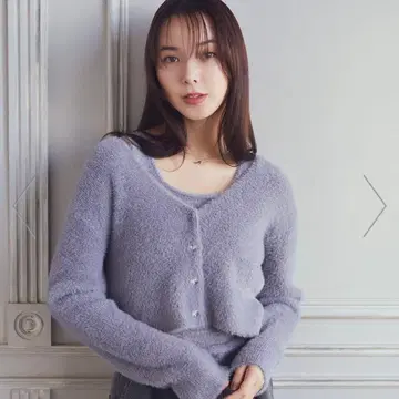 어스 뮤직 앤 이콜로지 SET 2점 라메 페더 가디건+이너