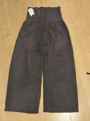 그레이 플리스 룸웨어 팬츠