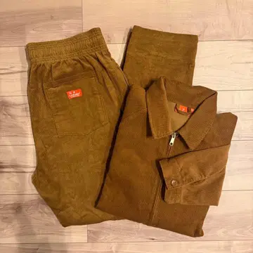 딜리버리 자켓 셰프 팬츠 쿠쿠 셋업 코듀로이