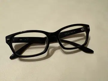 레이밴 검은색 테두리 안경 블랙 패션 안경