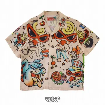 Hystericmini 하와이안 셔츠 (미개봉 새상품) 100cm