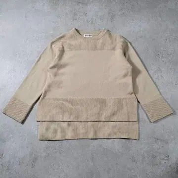 [ 새상품급 ] GEORGES RECH 롱 니트 튜닉 38 M 상당