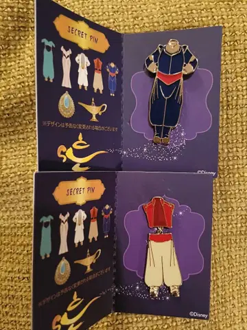 극단 사계 알라딘 시크릿 핀즈 2개 세트