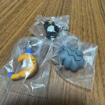 DAISUKE KONDO 메지루시 액세서리 츠키 펭귄 쿠모 가챠