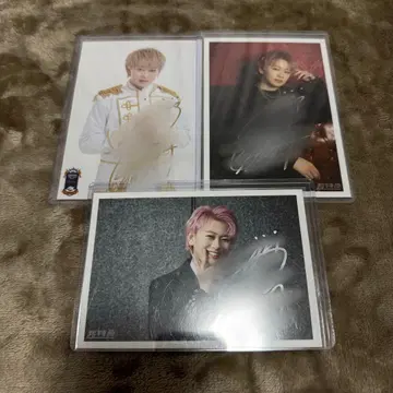 초특급 브로마이드 사인 포함 세트 슈야 시무라 히데야