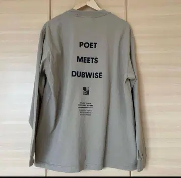 SILENT POETS POET MEETS DUBWISE 긴팔 티셔츠