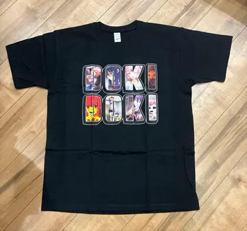 애니메이션 T셔츠 두근두근 문예부 T셔츠 게임 PC