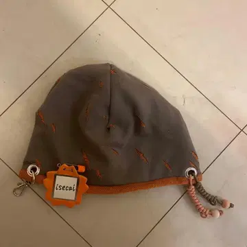 이세카이 윔지 비니 차콜 x 오렌지