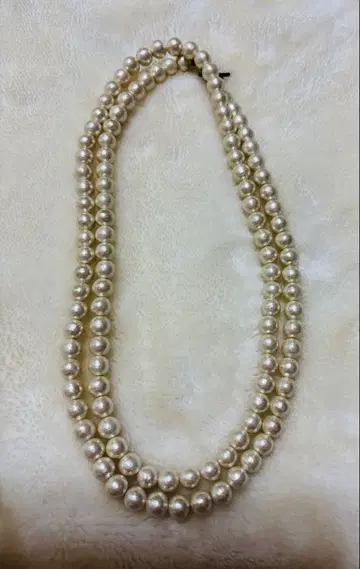 ete 코튼 펄 목걸이