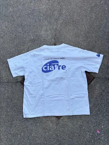 ciater 화이트 T셔츠