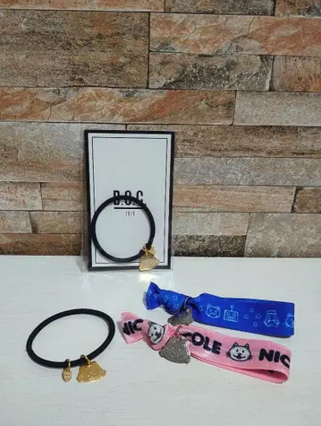 니콜 머리끈 & 밴딩 세트