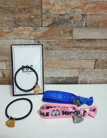 BUMP 니콜 머리끈 & 밴딩 세트