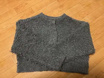 그레이 가디건 니트