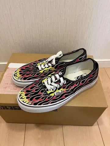27.0 VANS AUTHENTIC 프레임 FLAME 오센틱