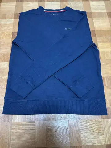Tommy HILFIGER 맨투맨 무지 네이비