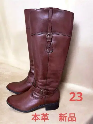 Bijinrinka 천연 가죽 자키 부츠 미사용 새상품
