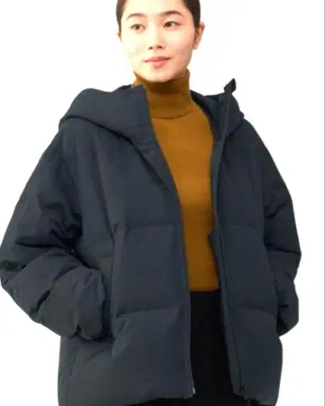 무인양품 여성 발수 다운 자켓