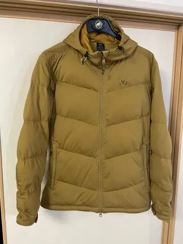 밀레 몽디 스트레치 다운 자켓 카멜 L 사이즈 마무트