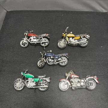 바이크 미니어처 세트 5대