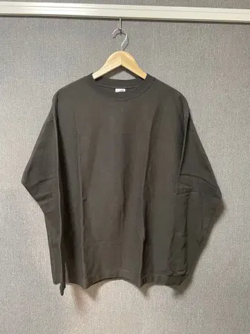 beauty & youth 헤비웨이트 롱T 브라운