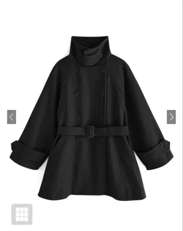 벨트 포함 멀티 way 페이크 울 코트 grl