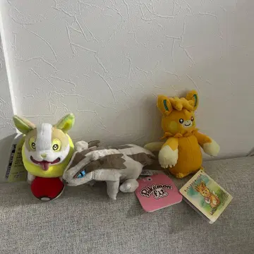 포켓몬 핏 봉제 인형 3체 세트