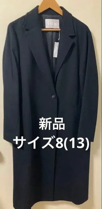 [ 새상품 ] ICB 블랙 체스터 코트