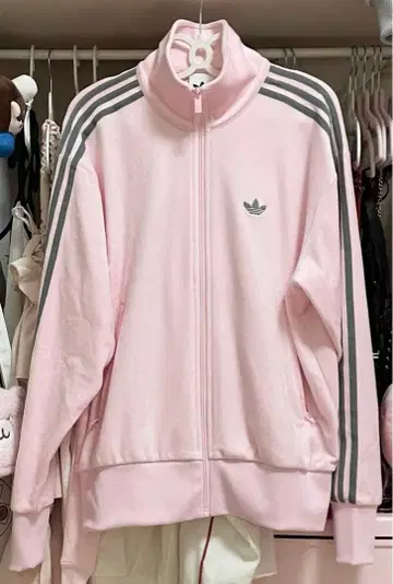 snidel adidas 핑크 저지 XS