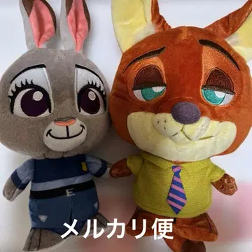 주토피아 닉 주디 프라이즈 봉제 인형