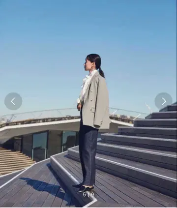 인기 NATURAL BEAUTY BASIC 더블 자켓