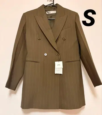 ZW COLLECTION 핀스트라이프 울 블렌드 블레이저 S