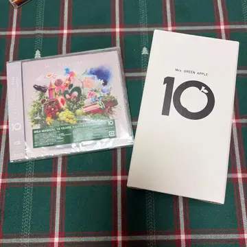 Mrs. GREEN APPLE 10주년 기념 CD+서모 보틀